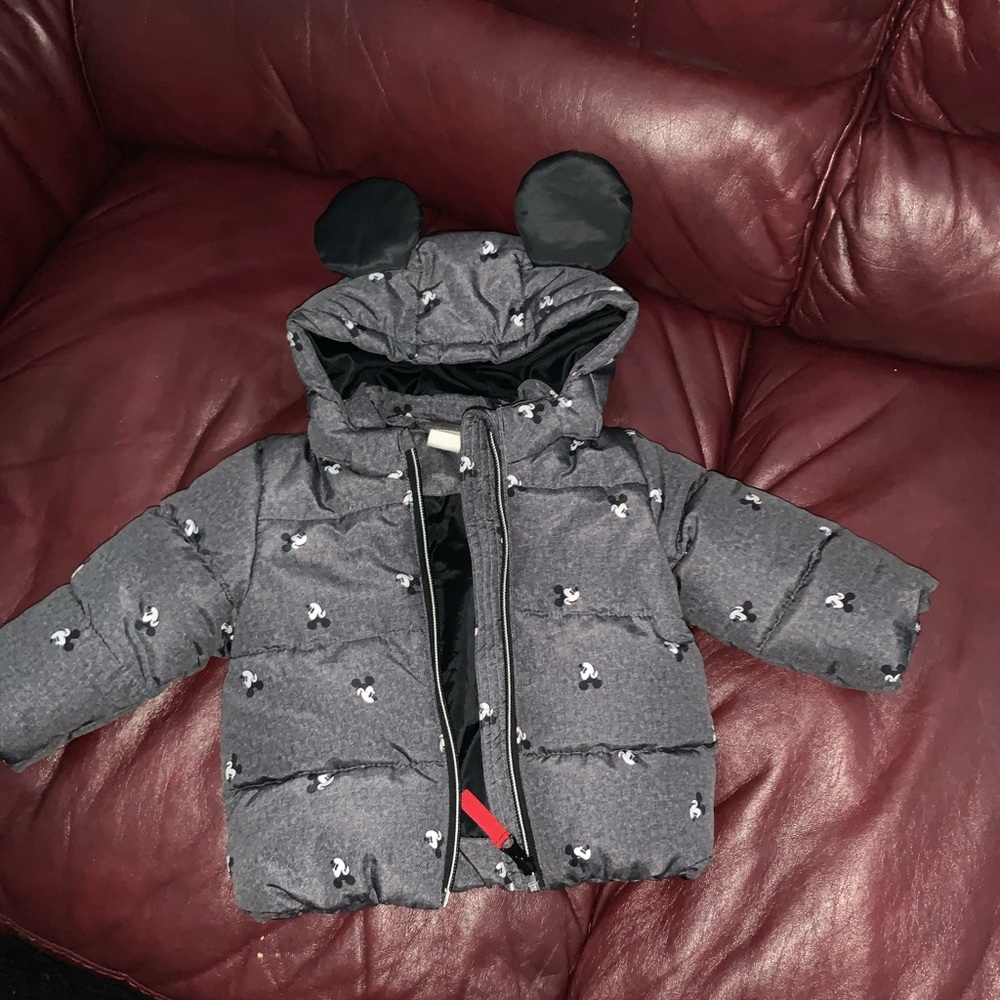 H&M Mickey Mouse coat